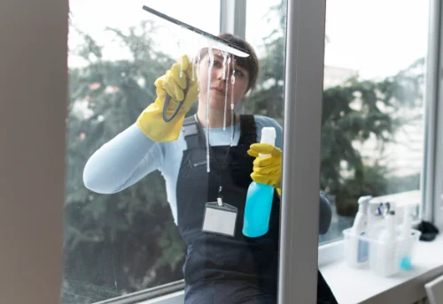 Nettoyage de vitres intérieures et extérieures à Véron